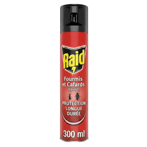 [5000204342703] RAID Inseticida Spray Anti-Formigas e Anti-Baratas 300 ml