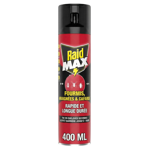 [5000204342888] RAID Insecticide Spray 2in1 Ants Spiders and Cockroaches 400 ml