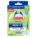 Canard Fresh Disc Bloc Wc Fraîcheur Citron Vert Kit Applicateur + 1 Recharge