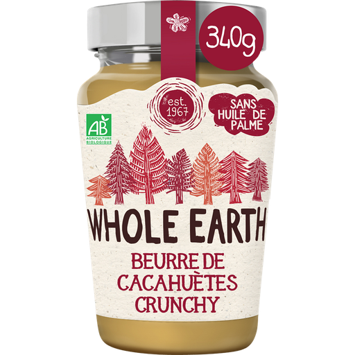 [5013665115557] WHOLE EARTH Manteiga de amendoim crunchy 340 g