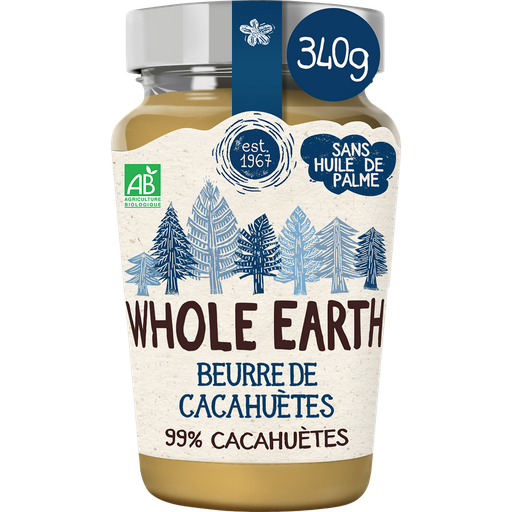 [5013665115571] WHOLE EARTH Crema de cacahuetes smooth bio sin azúcares añadidos 340 g