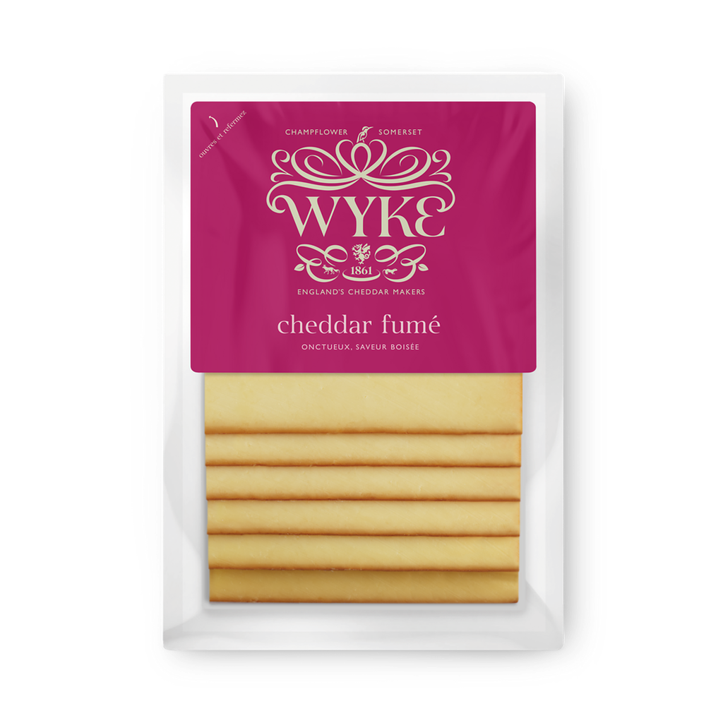 160G Cheddar Tranche Fume W.F
