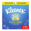 KLEENEX Original Tissues large soft & resistant XL 40 tissues box
