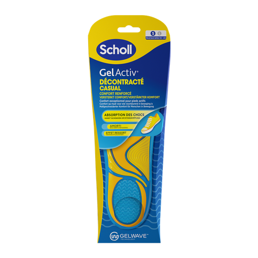 [5056585802411] SCHOLL Palmilhas Gel Activ Uso Diário Tamanho 1