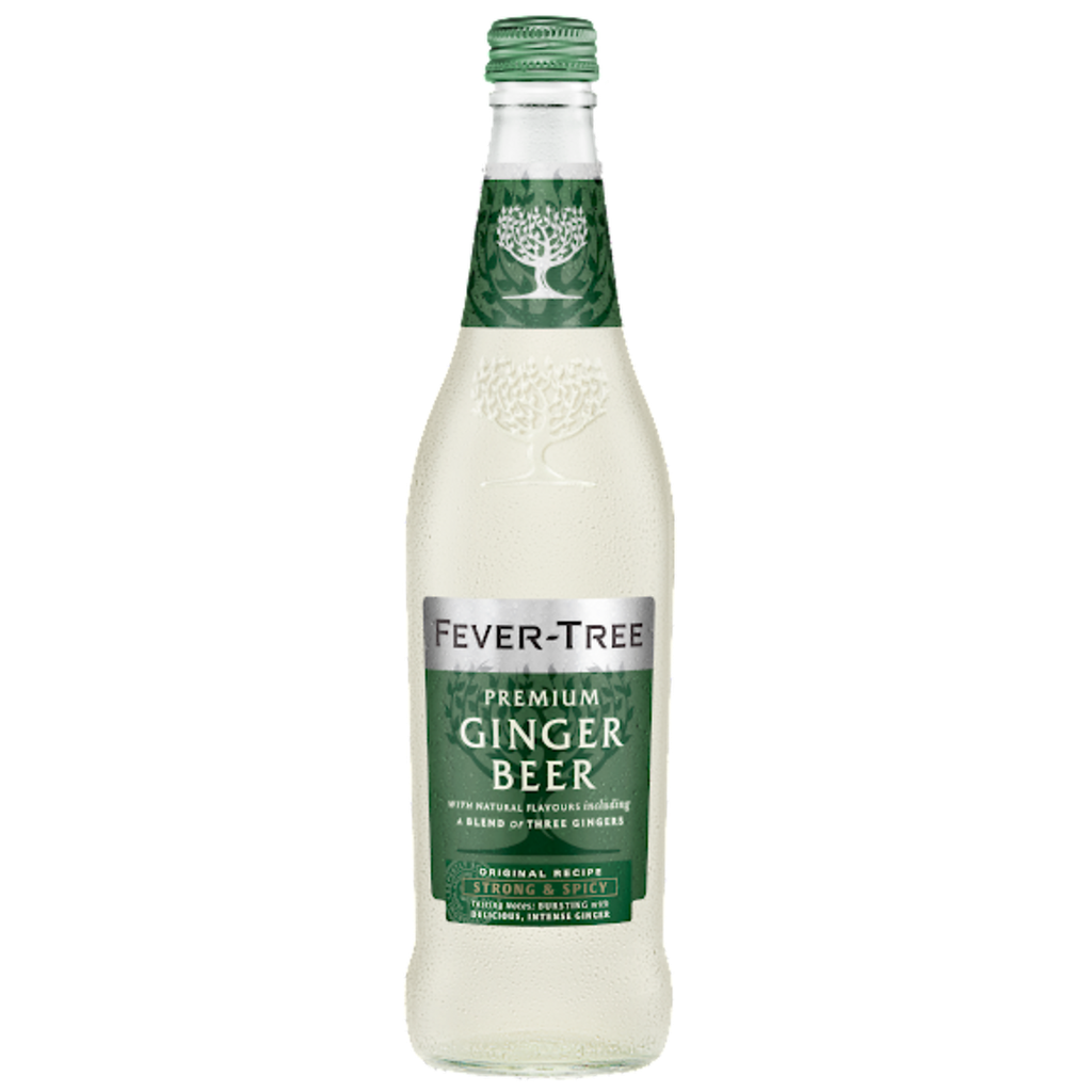 FEVER TREE Ginger Beer Non-Alcoholic Ginger Flavoured Soda 0.5 L