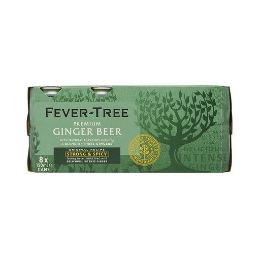 [5060108454070] FEVER TREE Ginger Beer Forte e Picante 8 x 15 cl