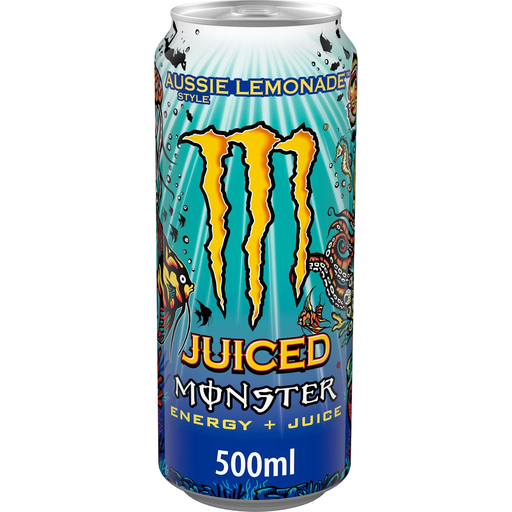 [5060947542891] MONSTER Boisson énergisante gazeuse Aussie Lemonade 0.5 L