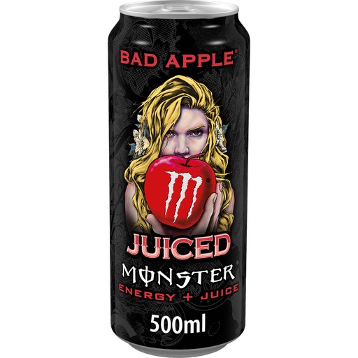 [5061013944779] MONSTER Boisson énergisante Bad Apple Juiced 0.5 L