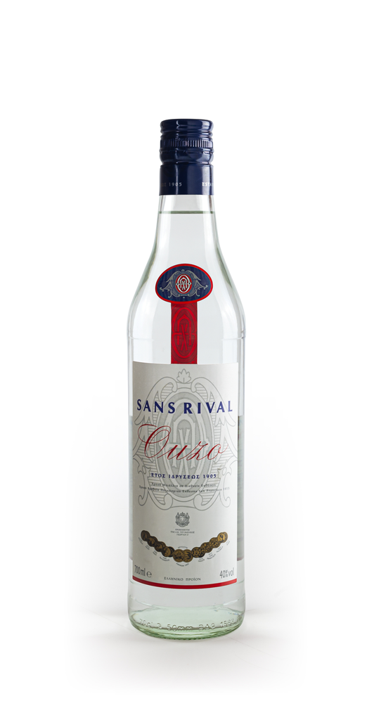 SANS RIVAL Aniseed Spirit Ouzo 40% 70 cl