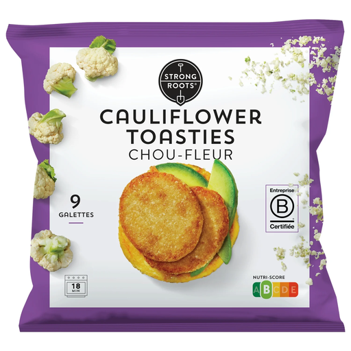 [5391528181506] STRONG Tortitas de Coliflor Cauliflower Toasties 375 g