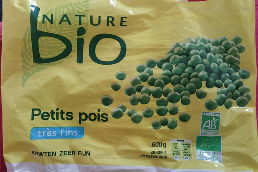 [5411361014912] PETITS Sweet Peas ORGANIC 600 g