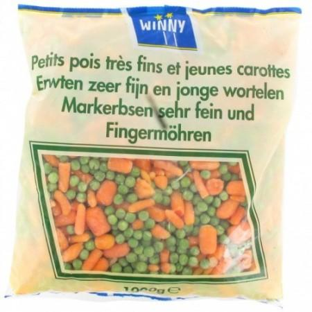 [5413508020718] Frozen extra fine peas and carrots 1 kg