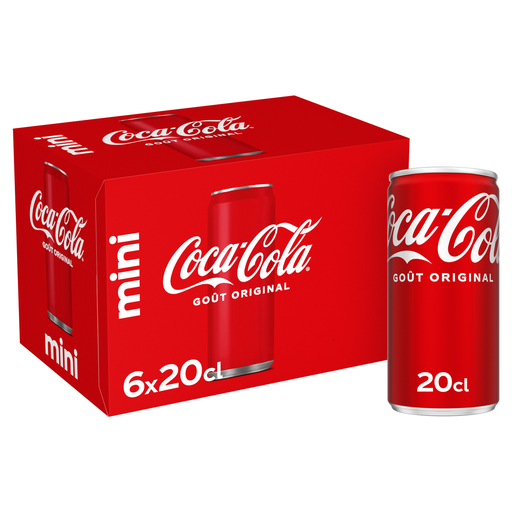 [5449000243171] COCA-COLA Mini original taste soda 6 x 20 cl