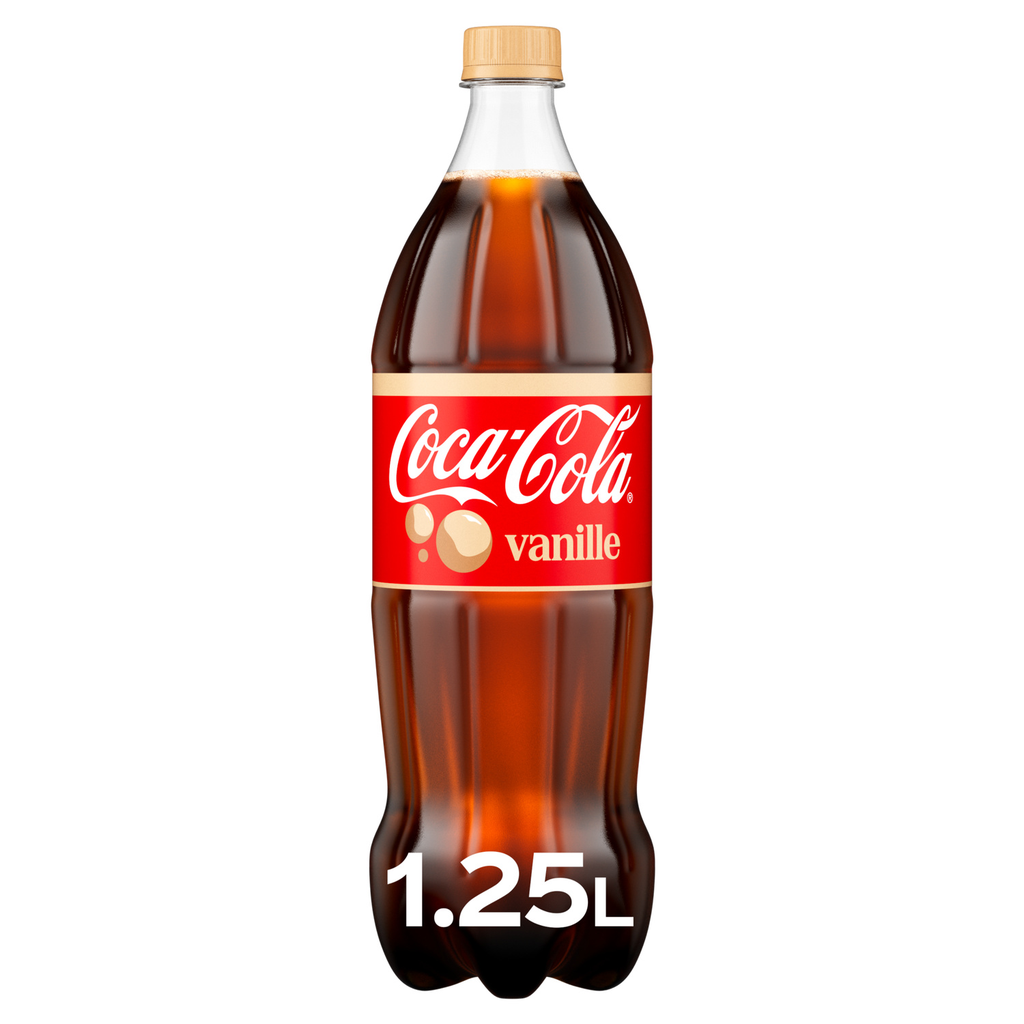 COCA-COLA Carbonated soft drink with plant extracts and vanilla flavor 1.25 L