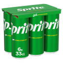 SPRITE Lemon-Lime Flavored Carbonated Drink 6 x 33 cl