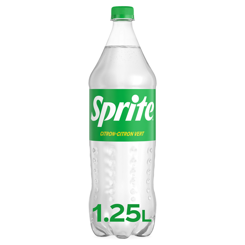 SPRITE Boisson gazeuse aux arômes naturels de citron & citron vert 1.25 L