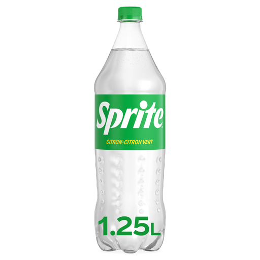 [5449000286284] SPRITE Boisson gazeuse aux arômes naturels de citron & citron vert 1.25 L