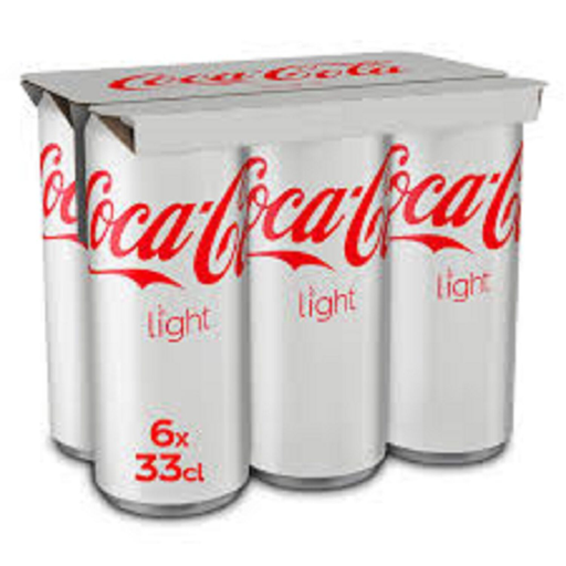 [5449000292704] COCA-COLA Light soft drink with plant extracts 6 x 33 cl