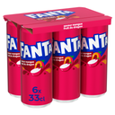 FANTA Mango and Dragon Fruit Flavoured Carbonated Drink 6 x 33 cl