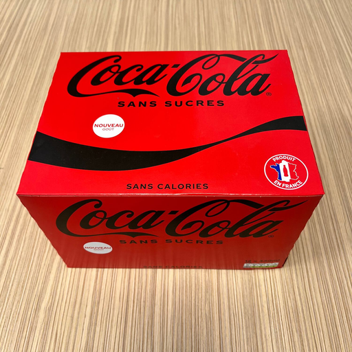 [5449000296078] COCA-COLA Zero Sugar Plant Extract Carbonated Drink Slim 12 x 33 cl