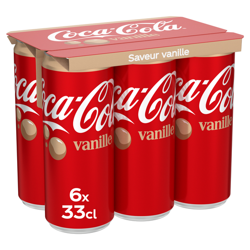 [5449000310873] COCA-COLA Carbonated soft drink with plant extracts and vanilla flavor 6 x 33 cl