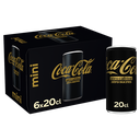 COCA-COLA Carbonated soft drink with plant extracts sugar-free caffeine-free 6 x 20 cl
