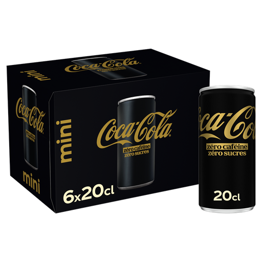 [5449000321022] COCA-COLA Carbonated soft drink with plant extracts sugar-free caffeine-free 6 x 20 cl
