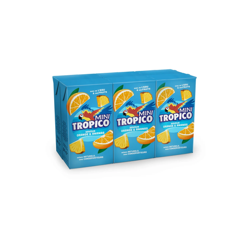 [5449000323026] TROPICO Fruit drink orange pineapple flavor 6 x 20 cl
