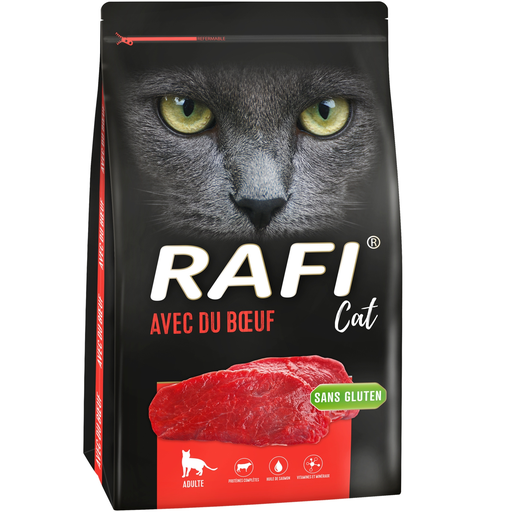 [5902921309864] RAFI Adult Cat Dry Food Beef Grain-Free 7 kg