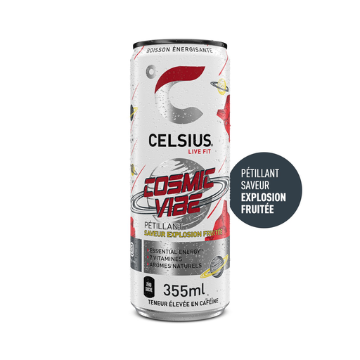 [6430056289724] CELSIUS Sparkling Energy Drink Cosmic Vibe 0.355 L