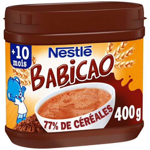 [3033710020072] NESTLE Baby Cereals 10+ months, Babicao chocolate 400 g