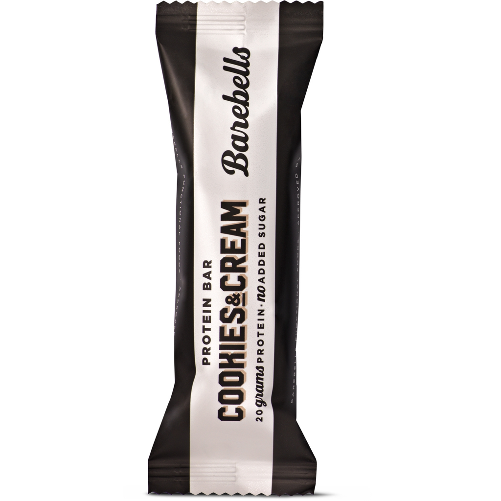 BAREBELLS Barrita proteica cookies & cream 55 g