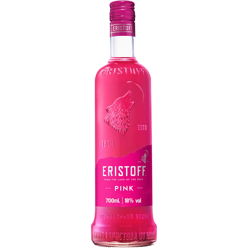[7610113014448] ERISTOFF Pink Strawberry Vodka-based drink 0.7 L