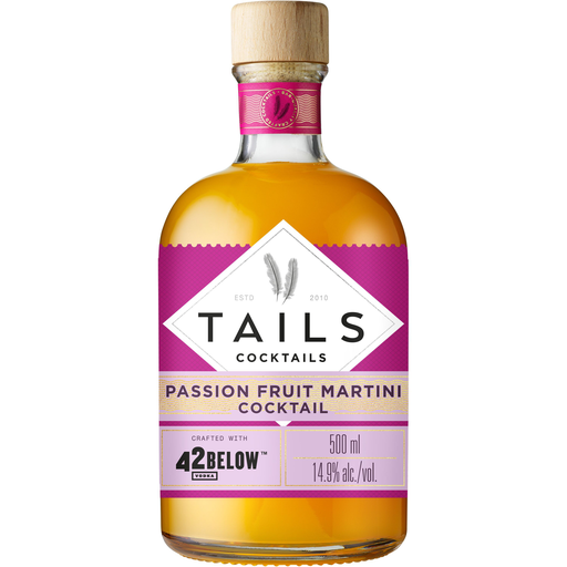 [7610113017333] TAILS Passion Fruit ready-to-drink cocktail 50 cl
