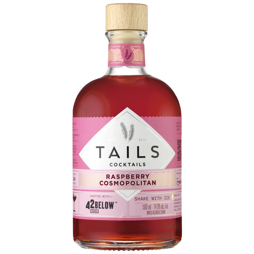 [7610113021927] TAILS Ready-to-drink Raspberry Cosmo Cocktail 14.9% 50 cl