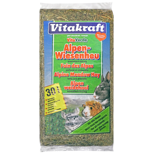 [7610376250416] VITAKRAFT Natural Country Hay For Rodents 30 L