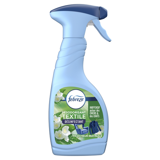 [8006540897515] FEBREZE Spray desodorizante têxtil desinfetante frescura matinal 500 ml
