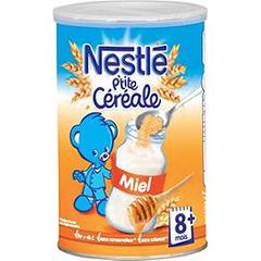 Nestlé Céréales Bébé 8 Mois Miel P'Tite Céréale : La Boite De 400 G