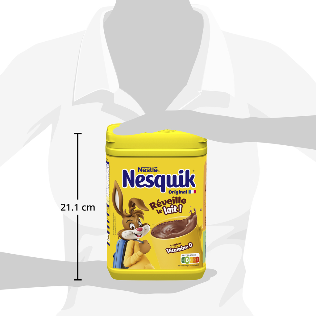 NESQUIK Chocolat en poudre sans arôme artificiel 1 kg