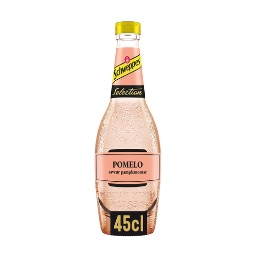 [8435185979377] SCHWEPPES Bebida gaseificada sabor toranja 0.45 L