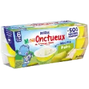 Nestle Dessert Lacté Bébé Dès 6 Mois Poire Croissance P'Tit Onctueux 6 Pots De 50G