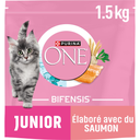 PURINA ONE Croquetas para gatito al salmón 1,5 kg