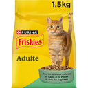 FRISKIES Croquetes Gato Adulto Coelho Frango e Legumes 1,5 kg