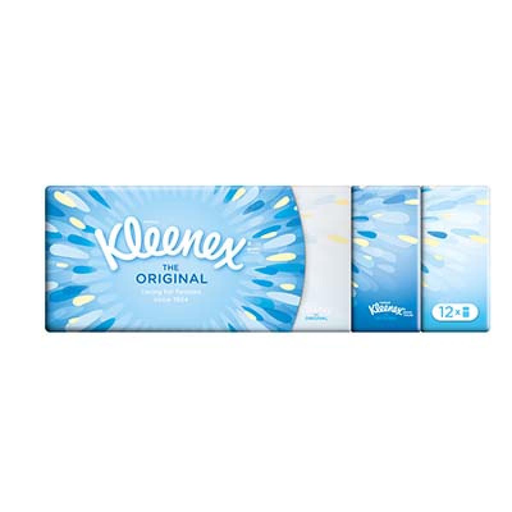 [3034250007813] KLEENEX Mouchoirs Standard The Original x12