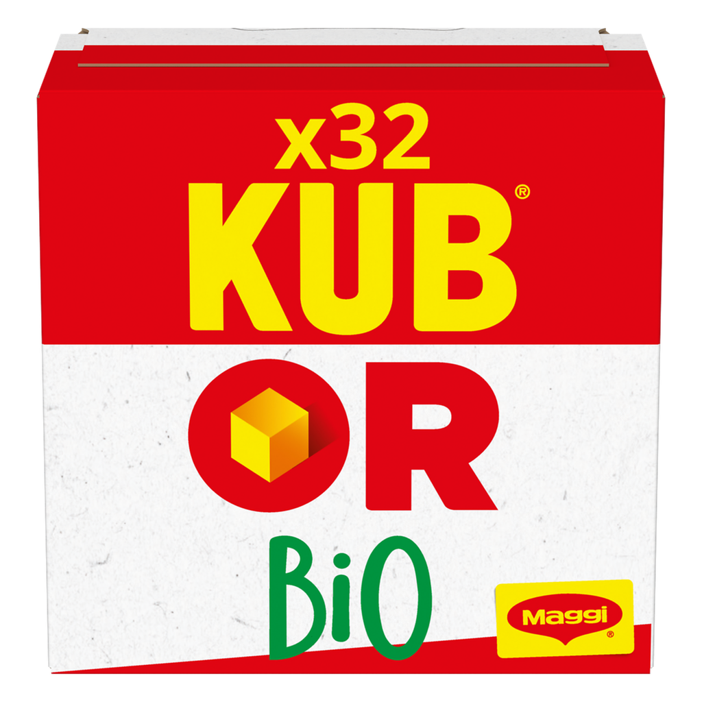 MAGGI Caldo vegetal bio Kub Or 32 cubos 128 g