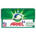 ARIEL Pods Detergente cápsulas 3 en 1 Original 33 cápsulas