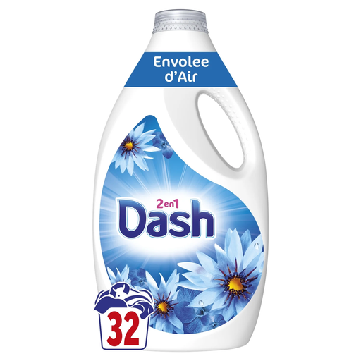 [8700216320887] DASH 2 in 1 Liquid Detergent Envolée d'air 1.44 L