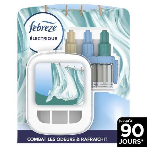 [8700216505208] FEBREZE Difusor elétrico Linhos Frescos 3 em 1, 1 difusor + 20 ml