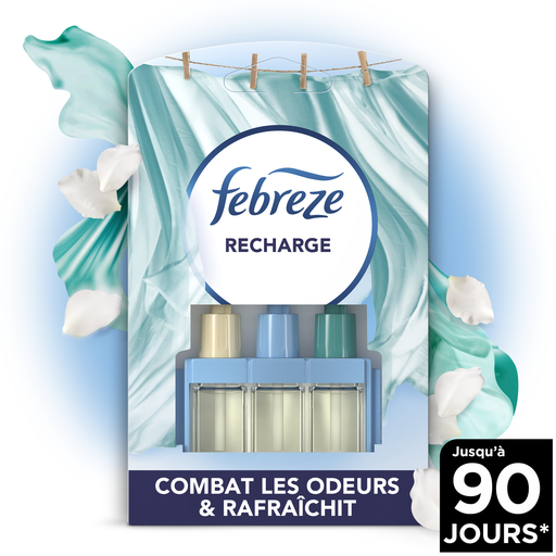 [8700216505260] FEBREZE Recarga para difusor elétrico Linhos Frescos 90 dias 20 ml