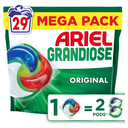 ARIEL Grandiose Pods Lessive capsules action détachante et anti-odeur 29 capsules